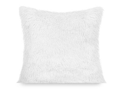 Obliečka na vankúš 40x40 Furry - biela