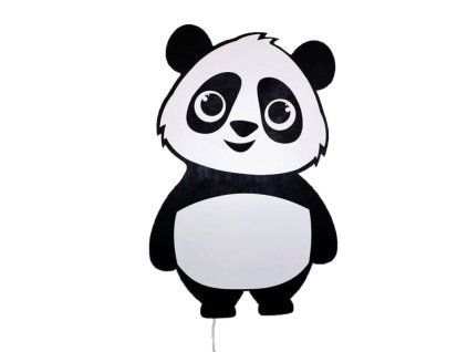 Drvena LED dječja lampa Panda
