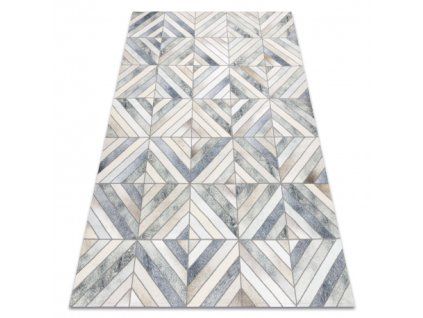 Sivo-bež tepih Patchwork