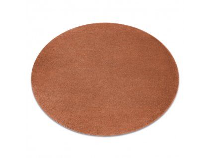 Terrakota okrugli tepih Softy