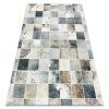 Sivo-bež tepih patchwork André