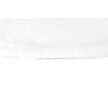 Bijeli okrugli shaggy tepih Rabbit 100 cm