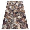 Stilovan smeđi tepih Patchwork