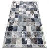 Sivo-bijeli patchwork tepih André