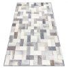 Sivo-bijeli patchwork tepih Patchwork